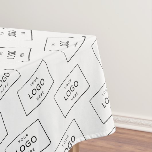 Aangepast bedrijf - Moderne zakelijke promotie Log Tafelkleed (Voorbeeld)