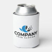 Aangepast bedrijf promotioneel blikjeskoeler (Blikje Voorkant)