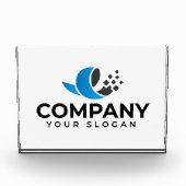 Aangepast bedrijf promotioneel fotoblokken (Voorkant)