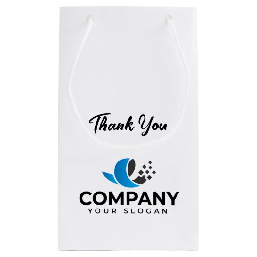 Aangepast bedrijf promotioneel klein cadeauzakje (Achterkant)