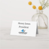 Aangepast bedrijf promotioneel plaatskaartje (Achterkant)