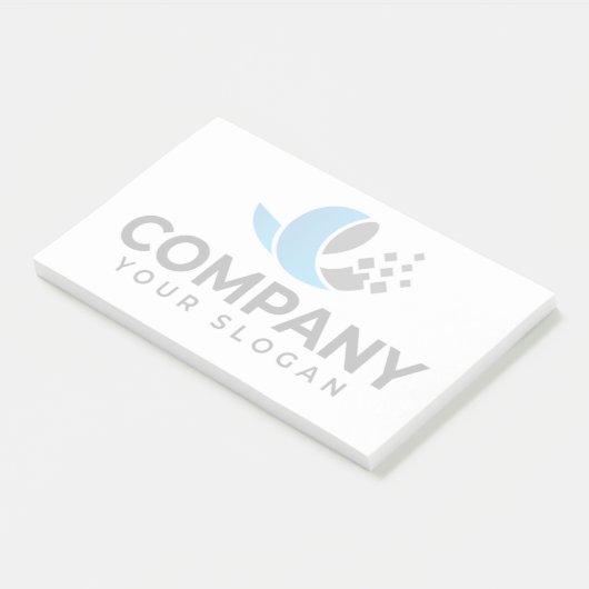 Aangepast bedrijf promotioneel post-it® notes (Schuin)