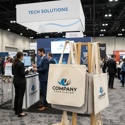 Aangepast bedrijf promotioneel tote bag