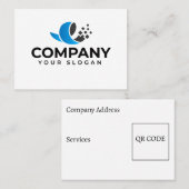 Aangepast bedrijf promotioneel visitekaartje (Voorkant / Achterkant)