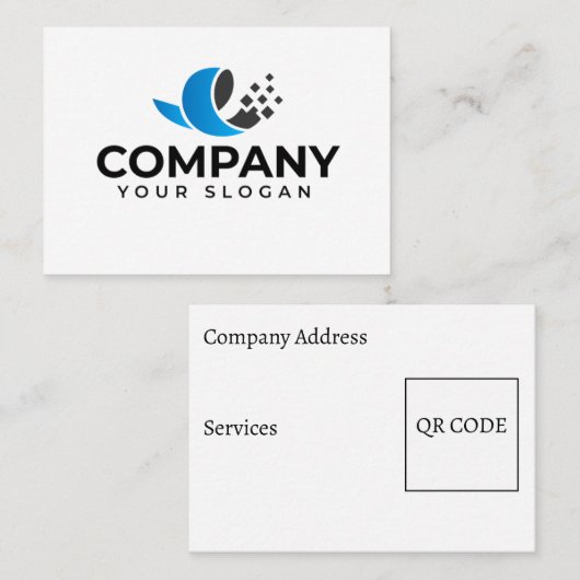 Aangepast bedrijf promotioneel visitekaartje (Voorkant / Achterkant)