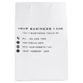 Aangepast bedrijf - Speciale speciale cadeautas (Voorkant)