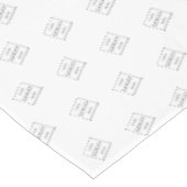 Aangepast bedrijf - Uw Logo hier - promotie Tafelkleed (Gekanteld)