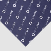 Aangepast bedrijf voor logo marineblauw merk tissuepapier (Detail)