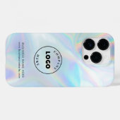 Aangepast bedrijf voor zakelijke Logo-holografisch Case-Mate iPhone Case (Achterkant (horizontaal))