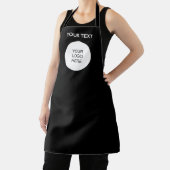 Aangepast Bedrijf Zakelijke Logo Tekst toevoegen S Schort (Insitu)