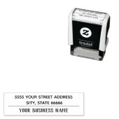 Aangepast bedrijfsadres - Stempel - Aangepast adre (In situ)