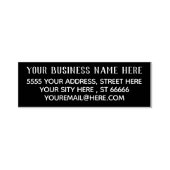 Aangepast bedrijfsadres uw bedrijfsstempel  zelfinktende stempel (Design)