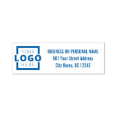 Aangepast bedrijfsadres voor Logo Zelfinktende Stempel (Design)