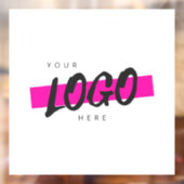 Aangepast bedrijfslogo bedrijf promotioneel raamsticker (Vel 2)