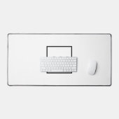 Aangepast bedrijfslogo bureaumat (Keyboard & Muis)