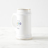 Aangepast bedrijfslogo-cadeau bierpul (Voorkant links)