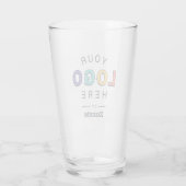 Aangepast bedrijfslogo-cadeau glas (Achterkant)