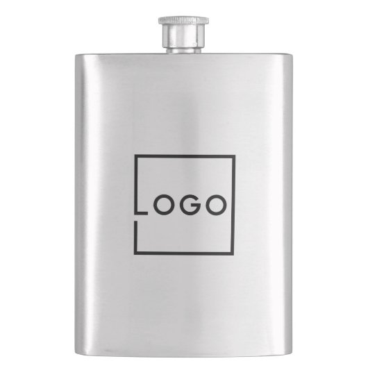 Aangepast bedrijfslogo flacon (Voorkant)