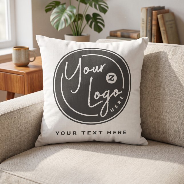 Aangepast bedrijfslogo geschenk kussen (Creator heeft geüpload)