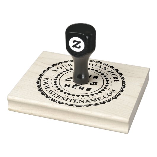 Aangepast bedrijfslogo Groot Rubberstempel (Stempel)