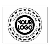 Aangepast bedrijfslogo Groot Rubberstempel (Afrduk)