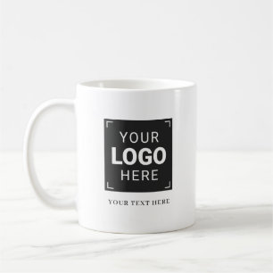 Aangepast bedrijfslogo koffiemok