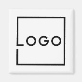 Aangepast bedrijfslogo magneet (Voorkant)