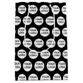 Aangepast bedrijfslogo  medium cadeauzakje (Voorkant)