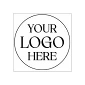 Aangepast bedrijfslogo merk rubberstempel (Afrduk)
