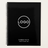 Aangepast bedrijfslogo met aangepaste tekst planner (Voorkant)