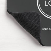 Aangepast Bedrijfslogo Muismat | Modern Minimalist (Hoek)