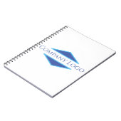 Aangepast bedrijfslogo notitieboek (Linkerzijde)