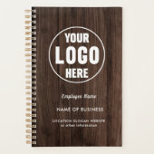 Aangepast bedrijfslogo  planner (Voorkant)