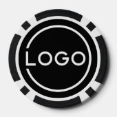 Aangepast bedrijfslogo poker chips (Achterkant)