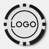 Aangepast bedrijfslogo poker chips (Voorkant)