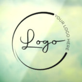 Aangepast bedrijfslogo promotie materiaal raamsticker (Vel 3)