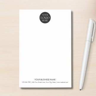 Aangepast bedrijfslogo promotioneel materiaal post-it® notes