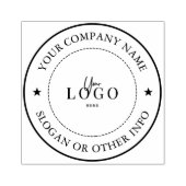 Aangepast bedrijfslogo rubberstempel (Afrduk)