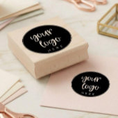 Aangepast bedrijfslogo rubberstempel