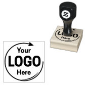 Aangepast bedrijfslogo rubberstempel (Gestempeld)