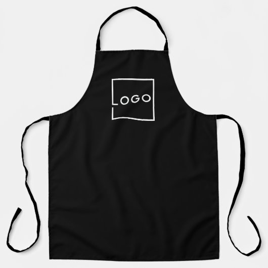 Aangepast bedrijfslogo schort (Voorkant)