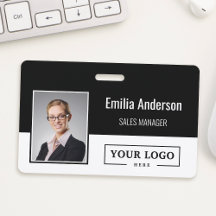 Aangepast bedrijfslogo streepjescode foto van werk