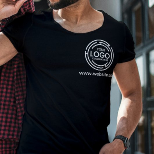 Aangepast bedrijfslogo t-shirt