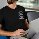 Aangepast bedrijfslogo t-shirt