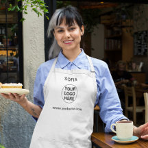 Aangepast bedrijfslogo & tekst zwart-wit promotie