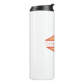 Aangepast bedrijfslogo thermosbeker (Gedraaid links)