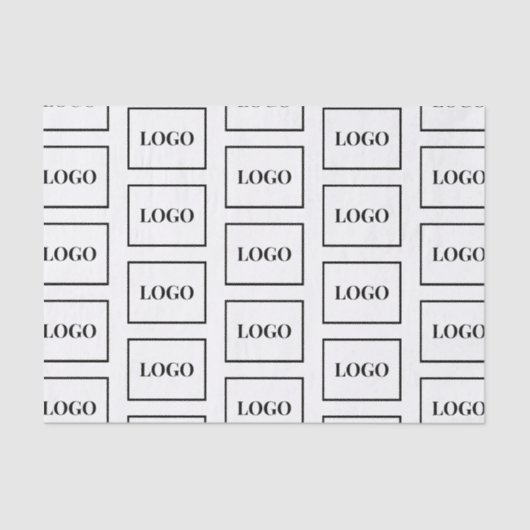 Aangepast bedrijfslogo tissuepapier (Voorkant)