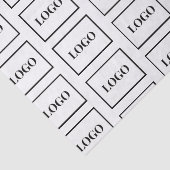 Aangepast bedrijfslogo tissuepapier (Detail)