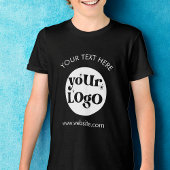 Aangepast bedrijfslogo Tri-Blend shirt