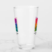 Aangepast bedrijfslogo voor kleine bedrijven hier  glas (Links)